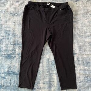 NWT! Avenue Knit Jean Pull On Black 30 / 32 Tall